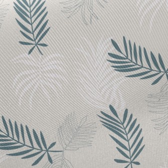 Elegant And Flowing Leaves Twill