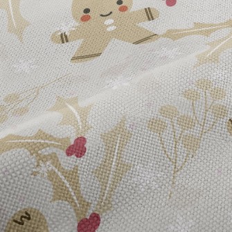 Shy Gingerbread Man Performance Linen