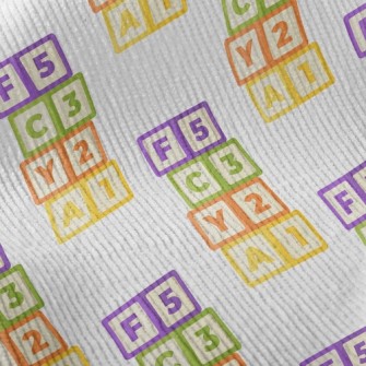 Block Numbers English Standard Corduroy