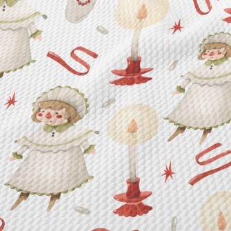 Angel Cute Doll Birdseye Piqué