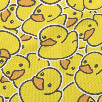 Cute Mini Duck Birdseye Piqué