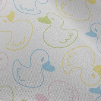 Colorful Little Duck Chiffon