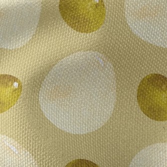 Glittering Polka Dots Waterproof Canvas