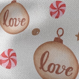 Cute Text Pendant Waterproof Canvas