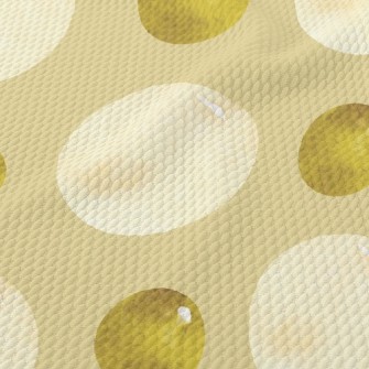 Glittering Polka Dots Birdseye Piqué