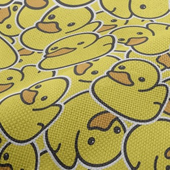 Cute Mini Duck Performance Linen