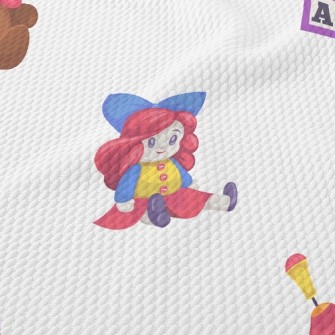 Colorful And Cute Toys Birdseye Piqué