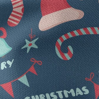 Merry Christmas Waterproof Canvas