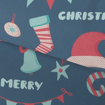 Merry Christmas Waterproof Oxford