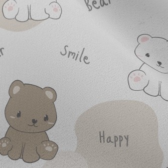 Smirking Bicolor Bear Chiffon