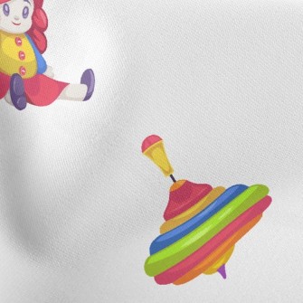 Colorful And Cute Toys Stretch Ponte