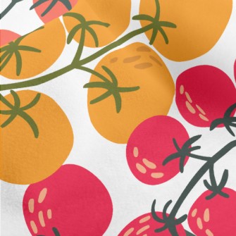 Small Sweet And Sour Tomatoes Micro Fleece