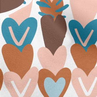 Heart-to-heart Love String Micro Fleece