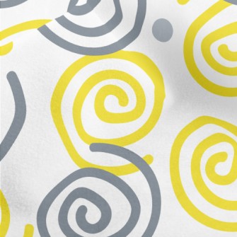 Two-tone Swirl Pattern Micro Fleece