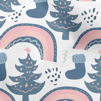 Fairy Tale Style Christmas Tre Micro Fleece