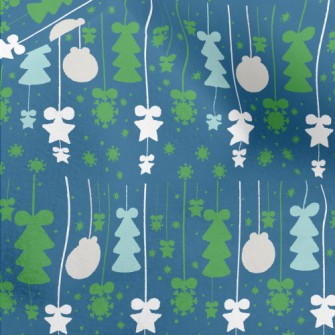 Christmas Tassel Decoration Micro Fleece