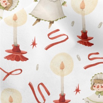 Angel Cute Doll Micro Fleece