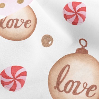 Cute Text Pendant Micro Fleece