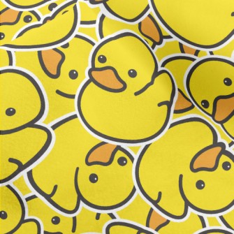 Cute Mini Duck Micro Fleece