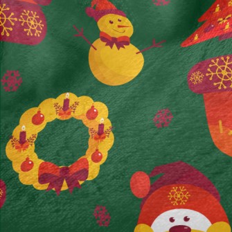 Christmas Candlelight Toys Minky
