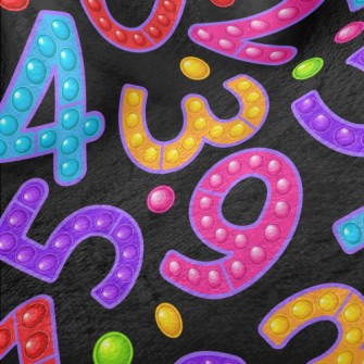 Doudou Colorful Numbers Minky