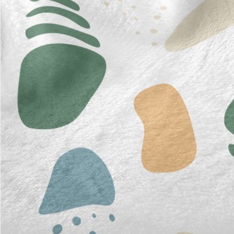 Abstract Irregular Color Block Minky