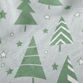 Live Star Christmas Tree Minky