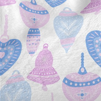 Exotic Christmas Ornaments Minky