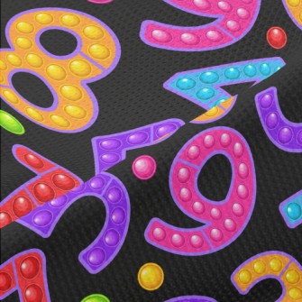 Doudou Colorful Numbers Piqué