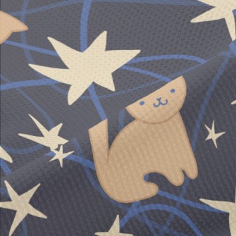 Cute Star Cat Piqué