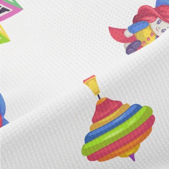 Colorful And Cute Toys Piqué