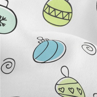 Small Christmas Decoration Bel Lightweight Performance Linen