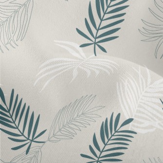 Elegant And Flowing Leaves Lightweight Performance Linen