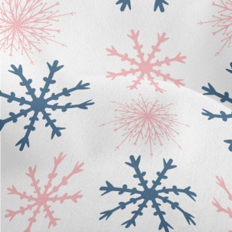 Beautiful Two-color Snowflakes Lightweight Performance Linen