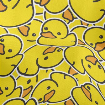 Cute Mini Duck Lightweight Performance Linen