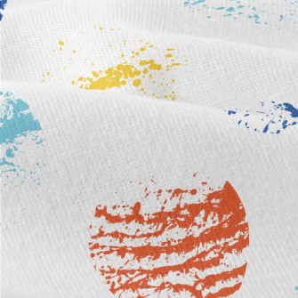 Rubbing Colorful Dots Modern Jersey