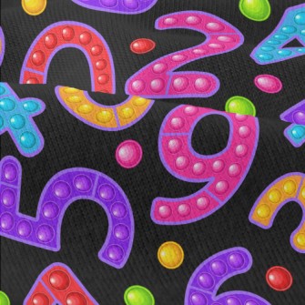 Doudou Colorful Numbers Modern Jersey
