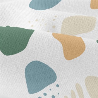 Abstract Irregular Color Block Modern Jersey