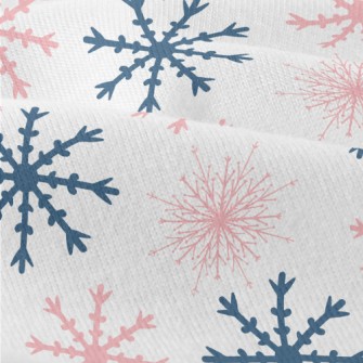 Beautiful Two-color Snowflakes Modern Jersey