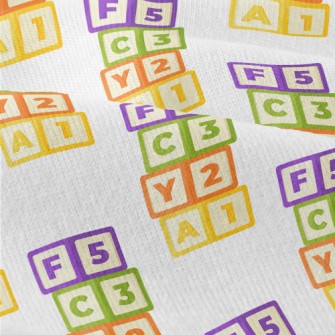 Block Numbers English Modern Jersey