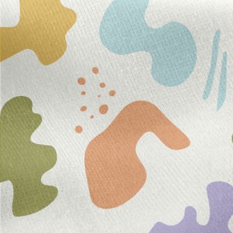 Splash Paint Abstract Color Bl Jersey Backed Fleece