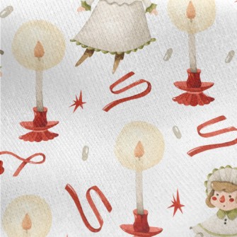 Angel Cute Doll Jersey Backed Fleece