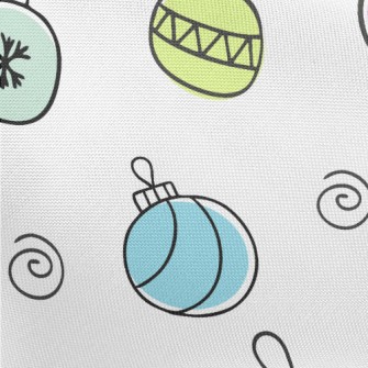 Small Christmas Decoration Bel Pongee