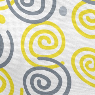 Two-tone Swirl Pattern Pongee