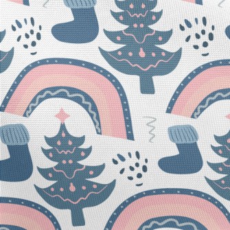 Fairy Tale Style Christmas Tre Pongee