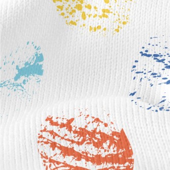 Rubbing Colorful Dots Stretch Jersey