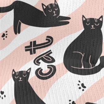 Lazy Posture Black Cat Stretch Jersey