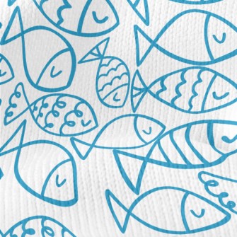 Fish Swarm Stretch Jersey