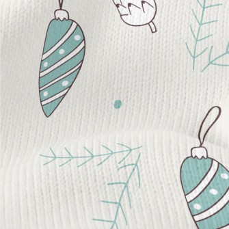 Hazelnut Fallen Leaves Stretch Jersey