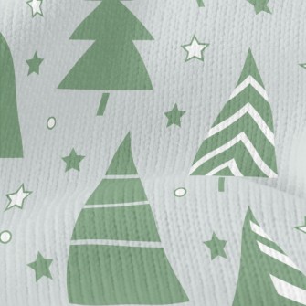 Live Star Christmas Tree Stretch Jersey